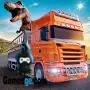 animal zoo transportador caminhão dirigindo 3d