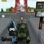 simulação de condução de tanque do exército