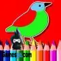bts раскраски птицы