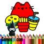 coloriage de chats mignons bts