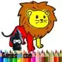 livre de coloriage lion bts