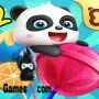 bebê panda corre carnaval natal parque de diversões 2