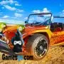 carreras de buggy de playa: buggy de batalla