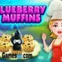 muffins de arándanos