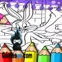 livre de coloriage bugs bunny