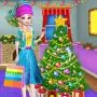 decoração da árvore de natal e vestir se