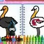 oiseaux à colorier