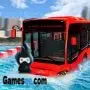 autobús flotante de agua extrema