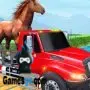 camión de transporte de animales de granja