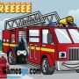 puzzle de camion de pompier