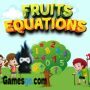 equações de frutas