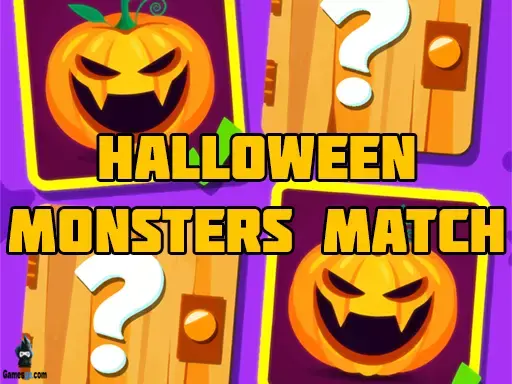 Fuera de borda beneficio Mirar furtivamente Jugar partido de monstruos de halloween juego - Gamesge