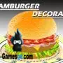 decoración de hamburguesas