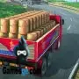 livraison de service de fret de chauffeur de camion indien