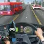 chauffeur de bus interurbain 3d
