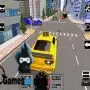 simulateur de voiture de taxi de ville moderne