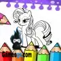 mi pequeño pony para colorear
