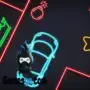 puzzle voiture néon