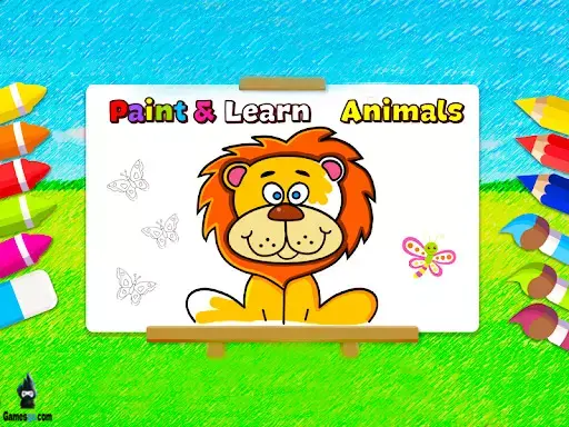 Jugar pintar y aprender animales juego - Gamesge