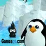 pinguino corre 3d