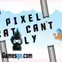 пиксельный кот не умеет летать