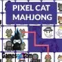 pixel cat mahjong