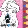 Princess Coloring Glitter – Art