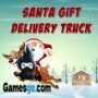 شاحنة تسليم هدية سانتا
