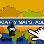 亚洲地图