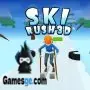 course de ski 3d