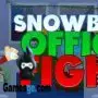 борьба в снежки в офисе