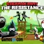exército stickman: resistência