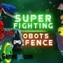 super defesa de robôs de luta