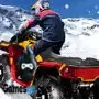 रोमांचकारी बर्फ मोटर   पागल बर्फ रेसिंग