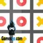 tic tac toe multiplayer:  x o puzzle board