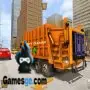 US City Garbage Cleaner: Trash Truck