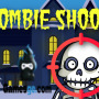 zombie menembak rumah berhantu