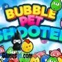 tirador de mascotas de burbujas